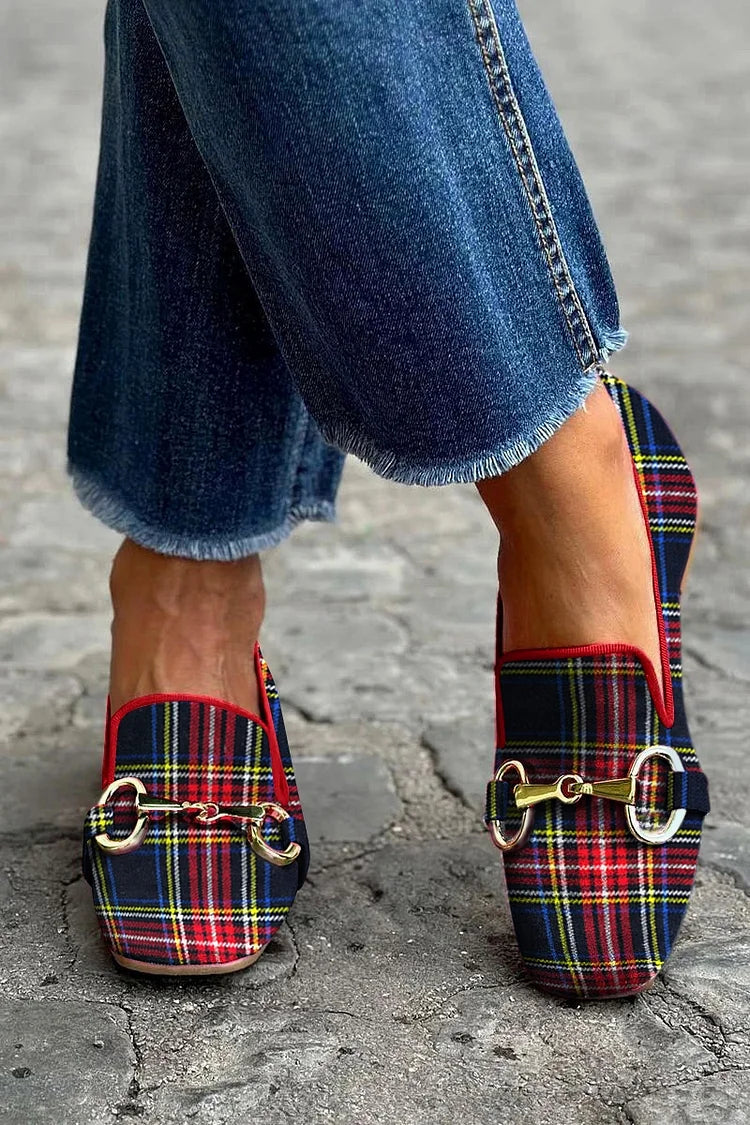 Mélani™ | Checkered Moccasin
