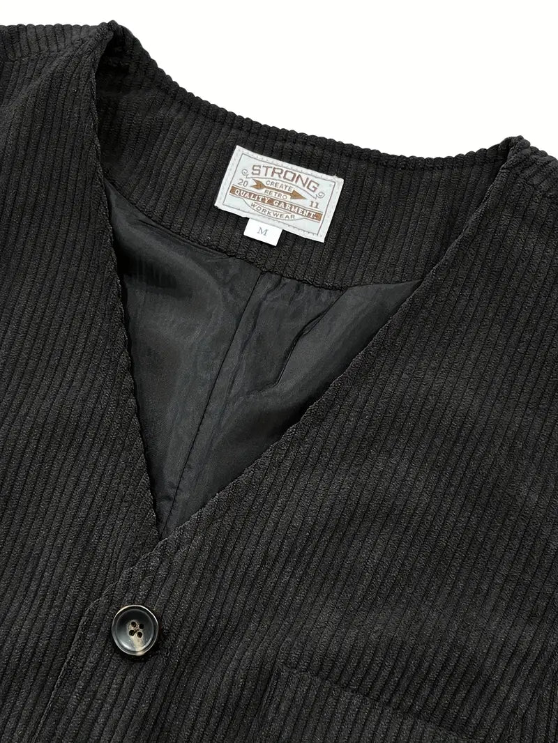 Verney ™ | Elegant Corduroy Vest