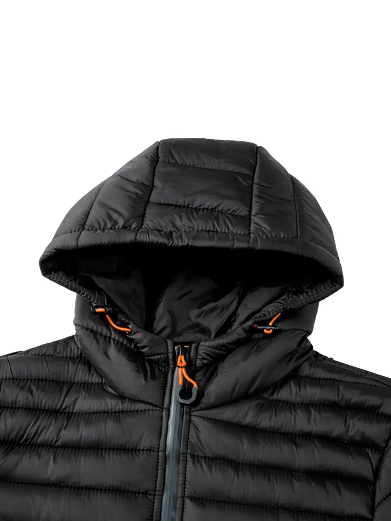 Elegant hooded jacket