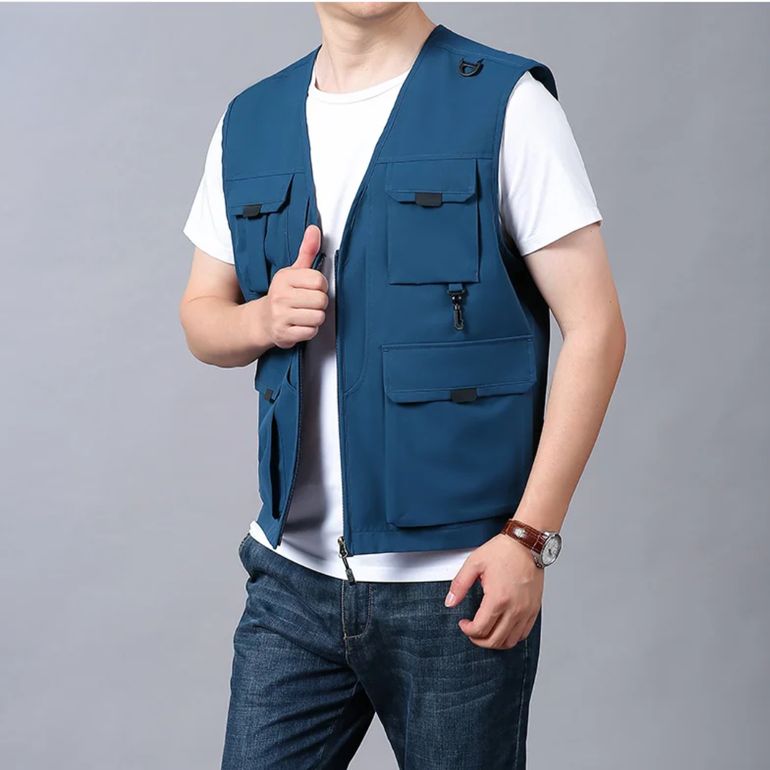Eloïs – Breathable cargo vest with multiple pockets