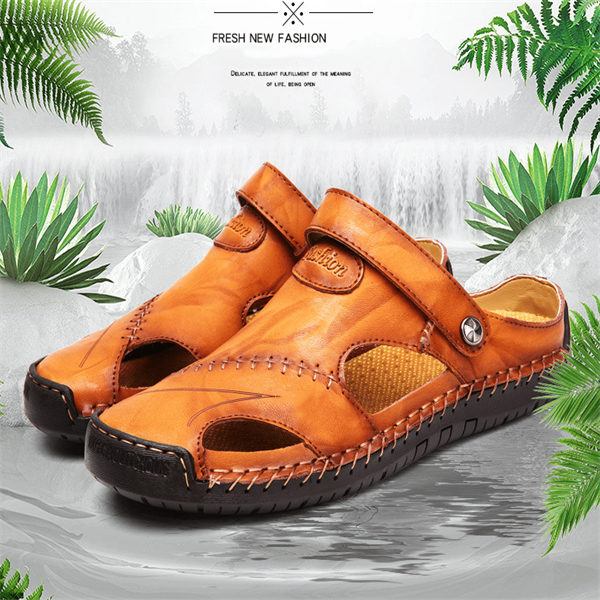 Olsen & Olsen™ Chris | Orthopedic Leather Sandals