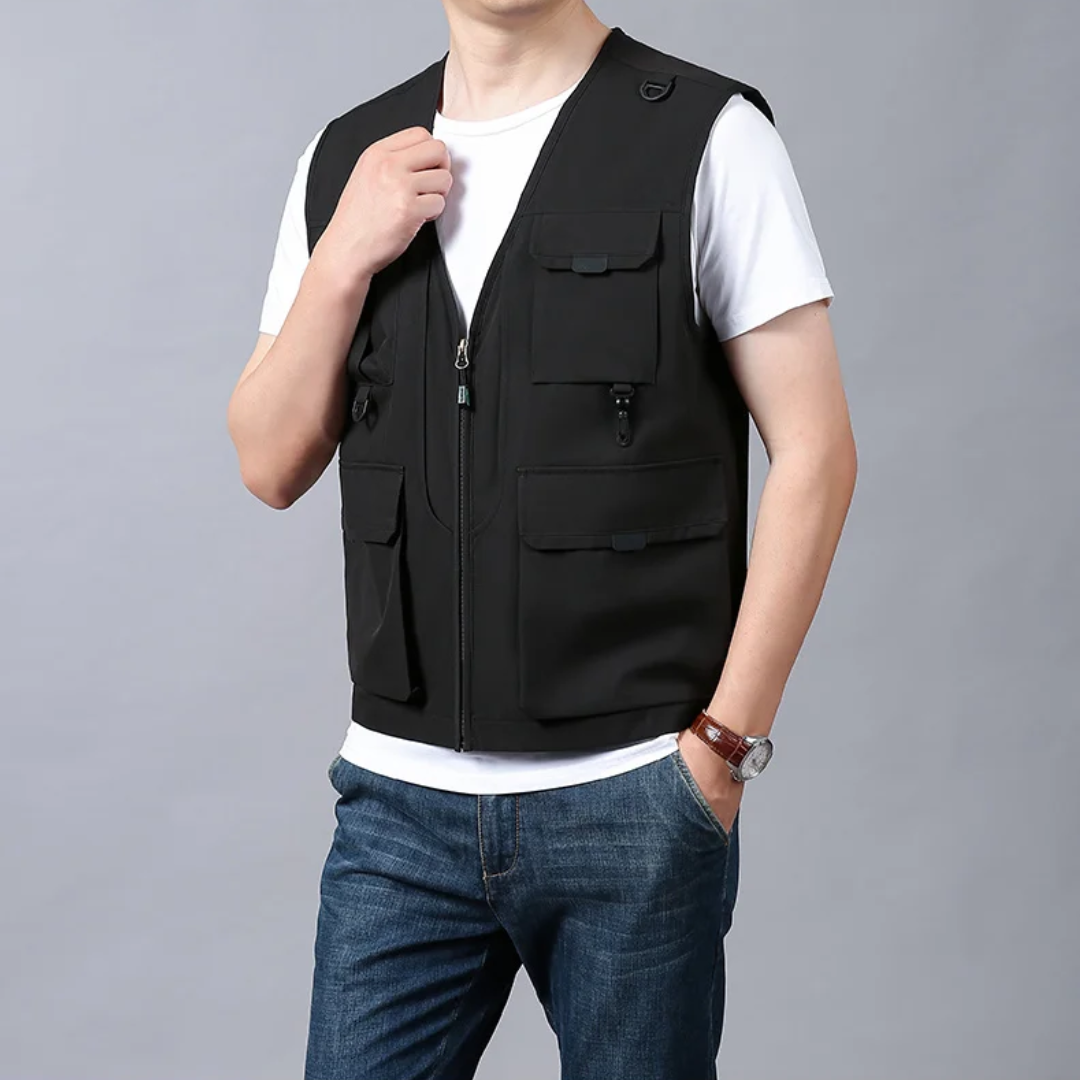 Eloïs – Breathable cargo vest with multiple pockets