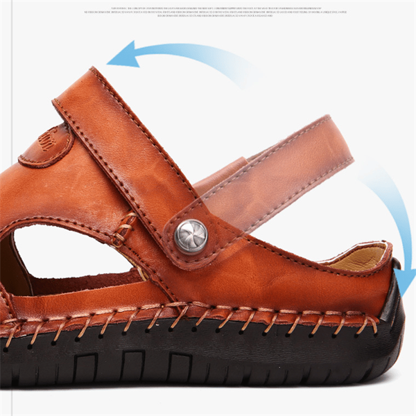 Olsen & Olsen™ Chris | Orthopedic Leather Sandals