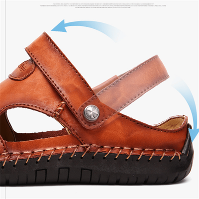 Olsen & Olsen™ Chris | Orthopedic Leather Sandals
