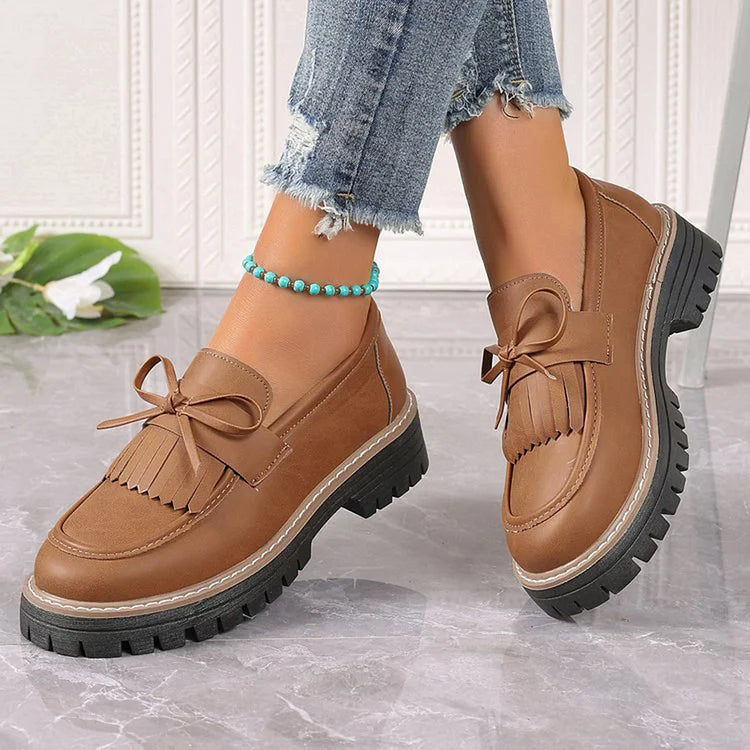 Ophélie™ | Lace-Up Loafers