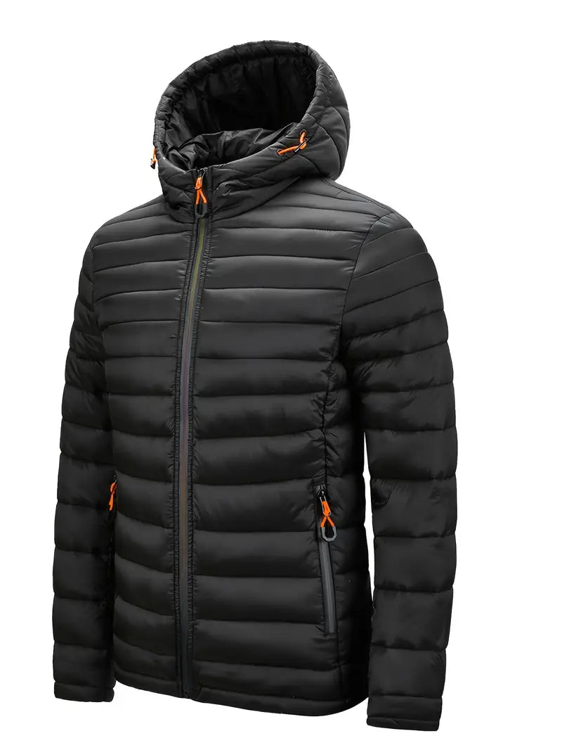 Elegant hooded jacket