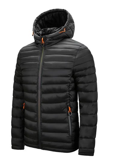 Elegant hooded jacket