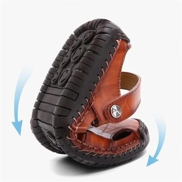 Olsen & Olsen™ Chris | Orthopedic Leather Sandals