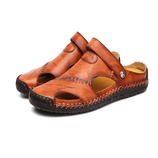 Olsen & Olsen™ Chris | Orthopedic Leather Sandals