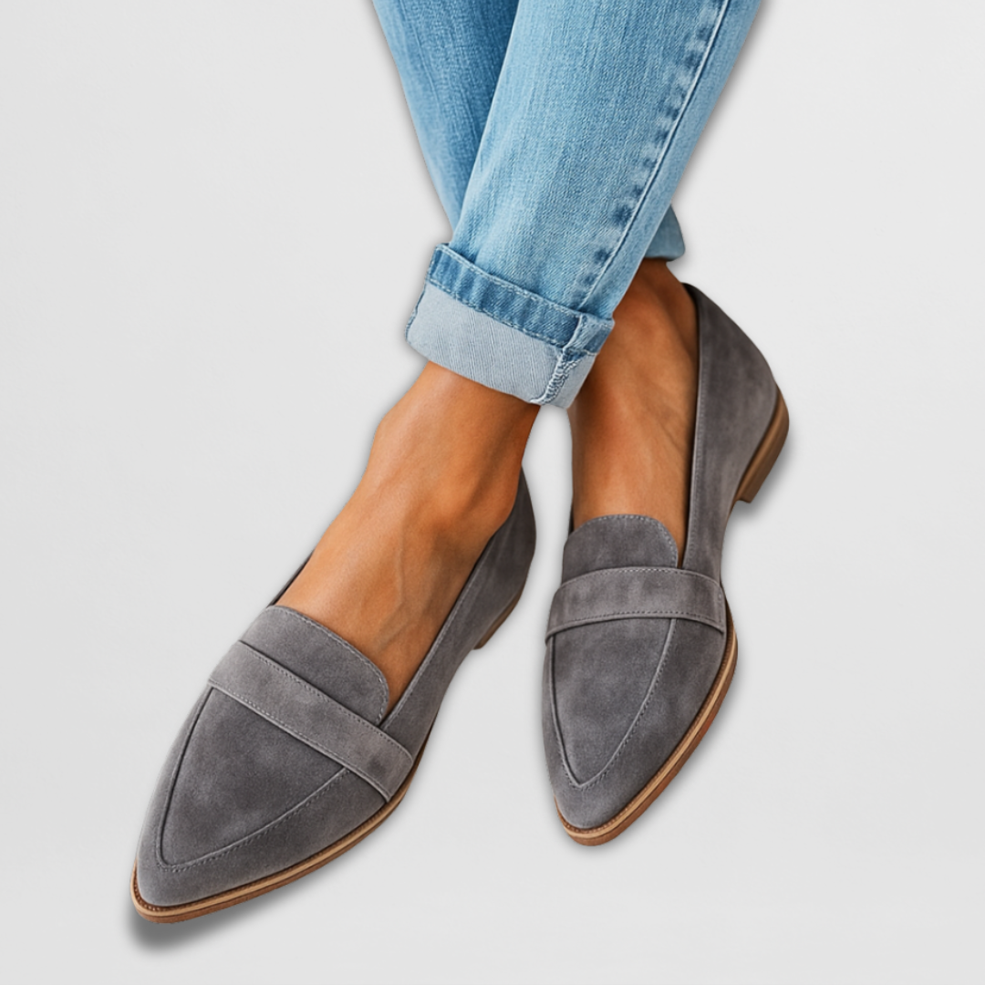 Nadia™ | Suede Loafers
