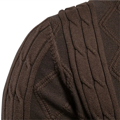 Men's Cardigan with Button Closure