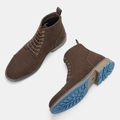 Olsen & Olsen™ Keith | Vintage Derby Shoes with Toe