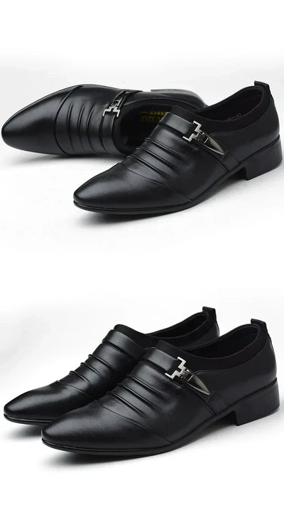 JULIAN™ | LUXURIOUS COTTON & LEATHER OXFORD SHOES FOR MEN