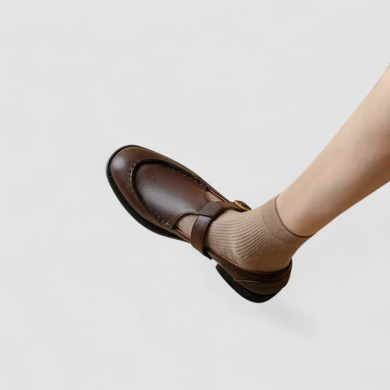 Avery - Square Toe Mary Jane Orthopedic Shoes