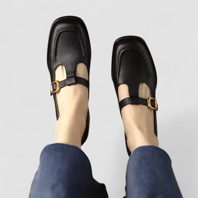 Elizabeth - Orthopedic Shoes with T-Strap Mary Jane