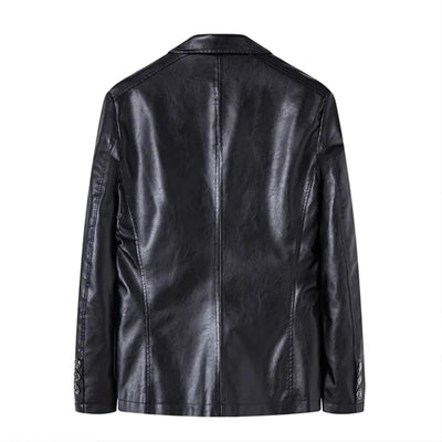 Rasmus™ Urban – Slim-Fit Blazer in Faux Leather (multiple colors)