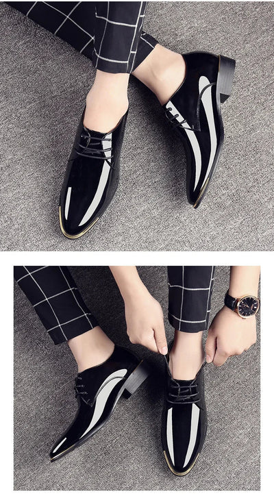 HENRY™ | BRITISH STYLE PATENT LEATHER SHOES FOR MEN