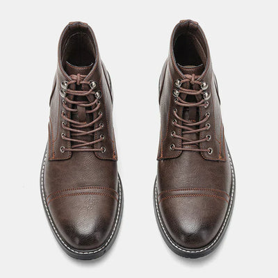 Olsen & Olsen™ Keith | Vintage Derby Shoes with Toe