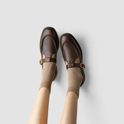 Avery - Square Toe Mary Jane Orthopedic Shoes