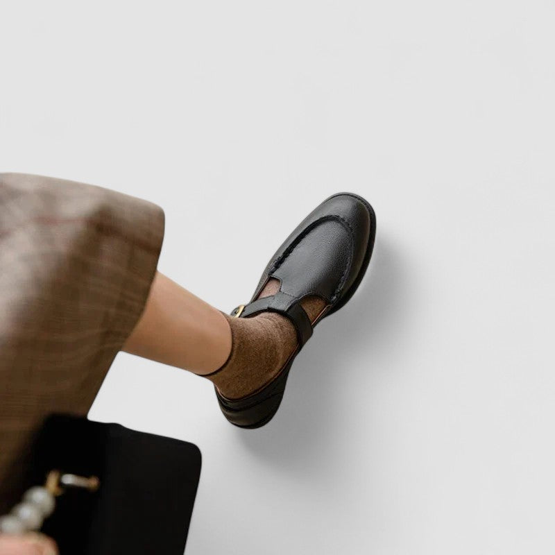 Avery - Square Toe Mary Jane Orthopedic Shoes
