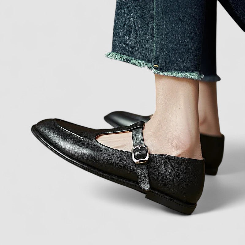 Camila – Orthopedic Mary Jane Shoes with Low Heel