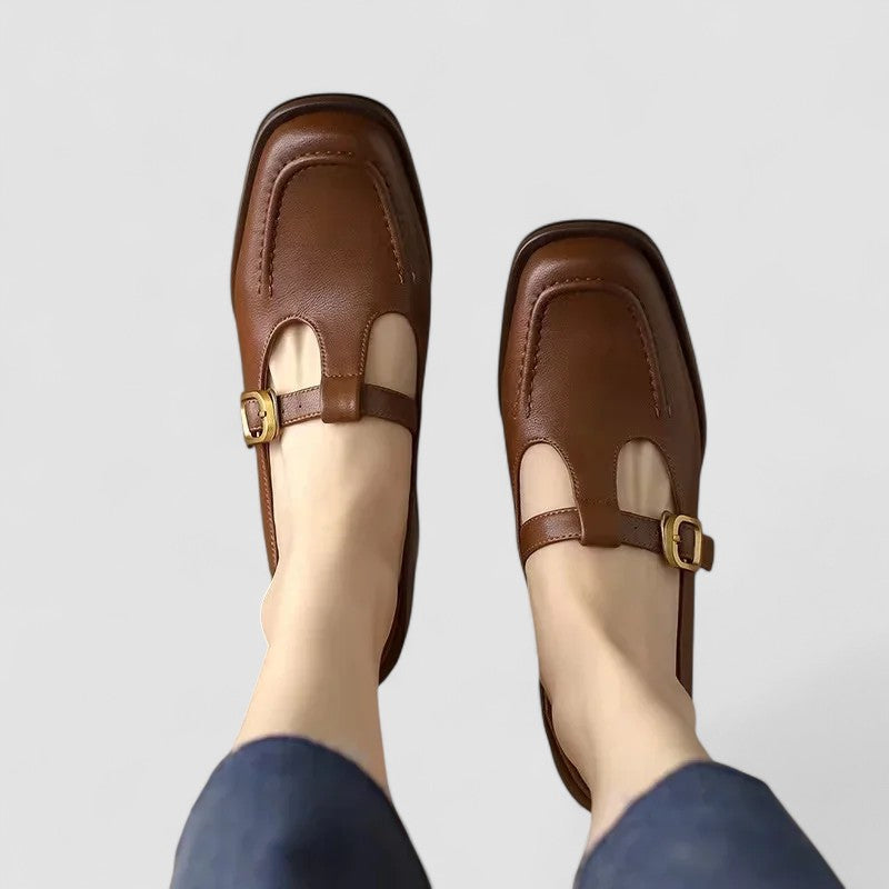 Elizabeth - Orthopedic Shoes with T-Strap Mary Jane