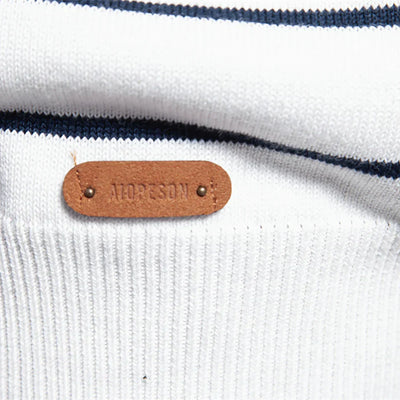 Men's Sweater with Striped Pattern