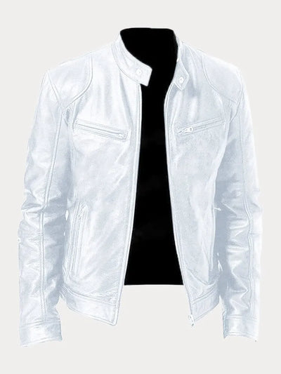 Victor Casual Leather Jacket™: Timeless Design and Comfort