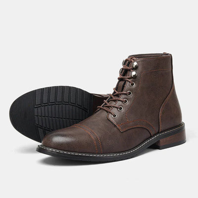 Olsen & Olsen™ Keith | Vintage Derby Shoes with Toe