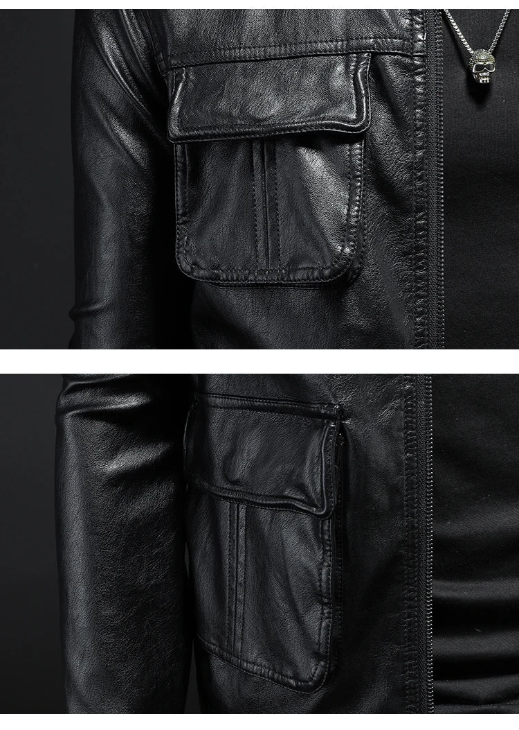 Kasper™ Tactic – Gray Utility Jacket with Multiple Pockets