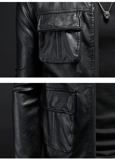 Kasper™ Tactic – Gray Utility Jacket with Multiple Pockets