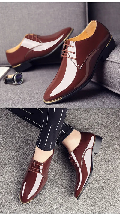 HENRY™ | BRITISH STYLE PATENT LEATHER SHOES FOR MEN