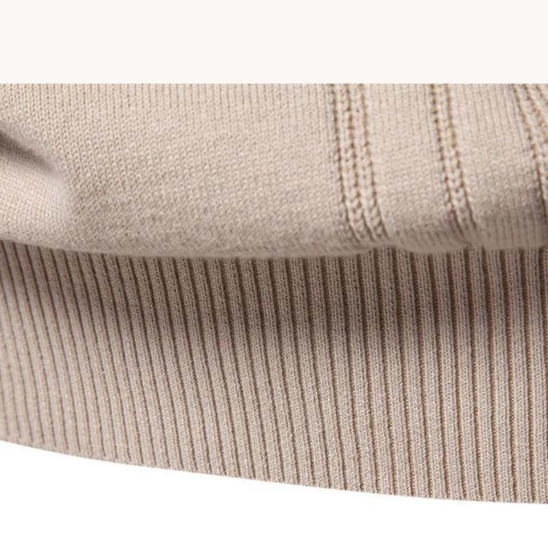 Stylish Men's Sweater with Check Design