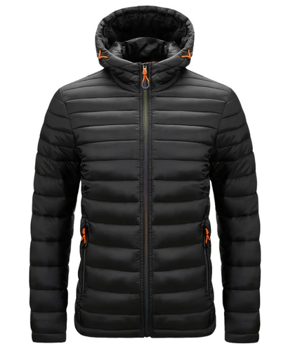 Elegant hooded jacket