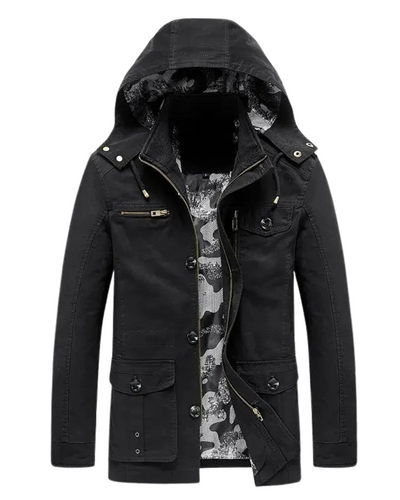 Elegant jacket with multiple pockets