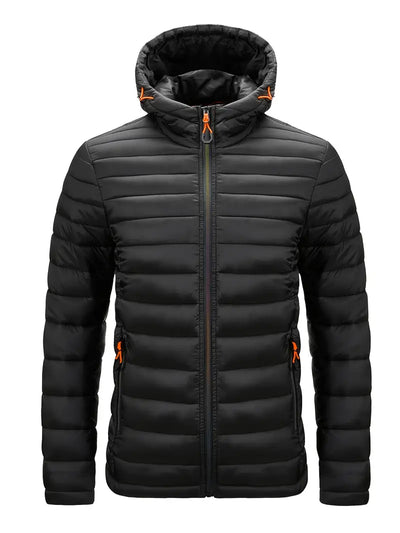 Elegant hooded jacket