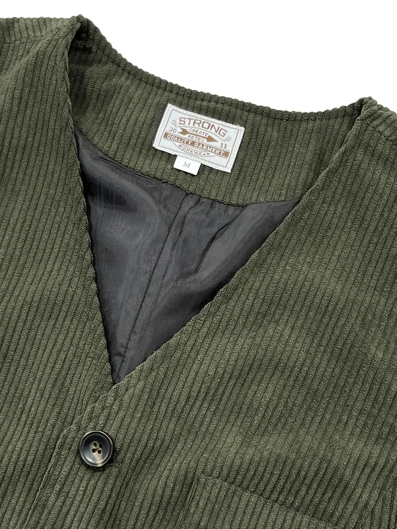 Verney ™ | Elegant Corduroy Vest