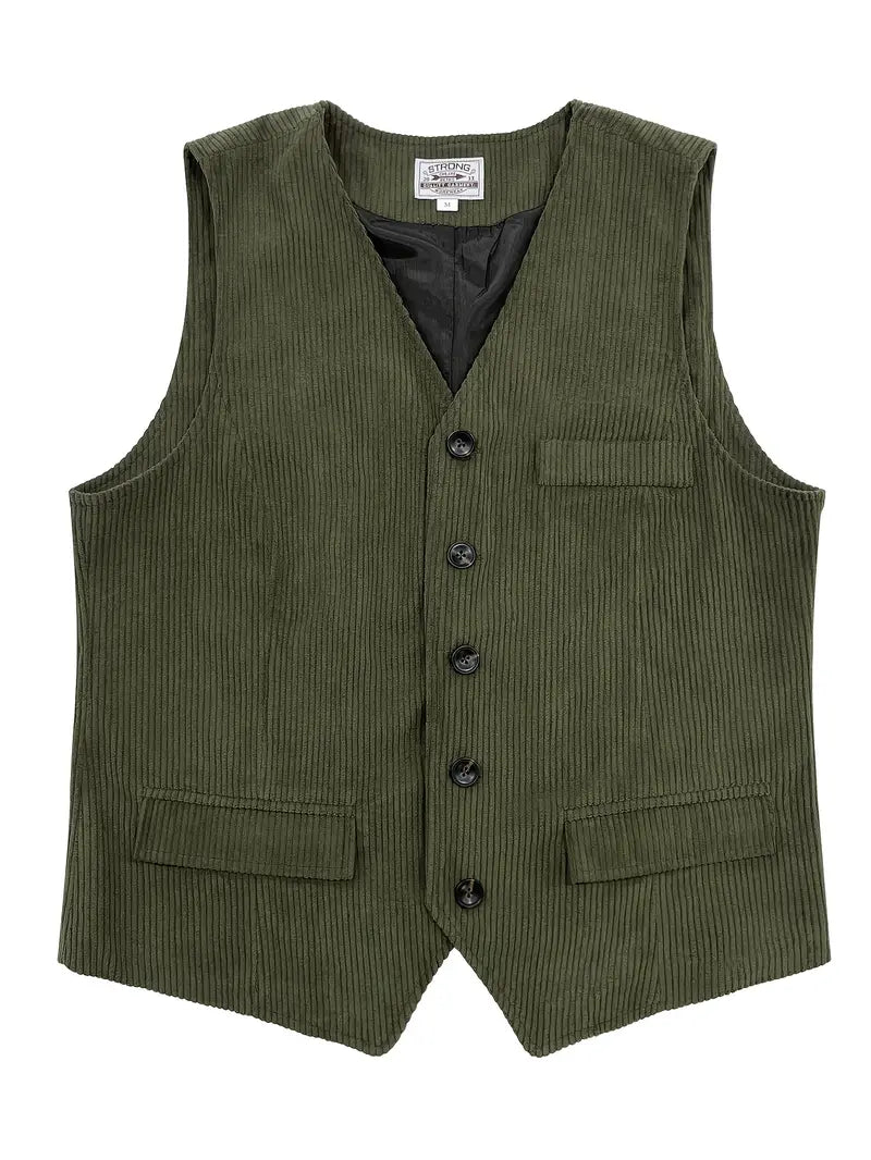 Verney ™ | Elegant Corduroy Vest