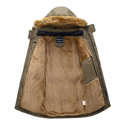 Elegant parka jacket