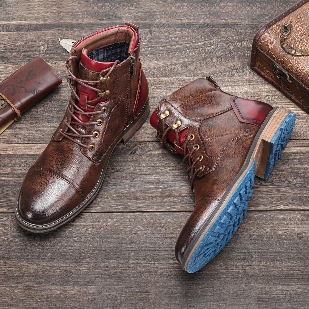 Olsen & Olsen™ Dawson | Leather Oxford Boots