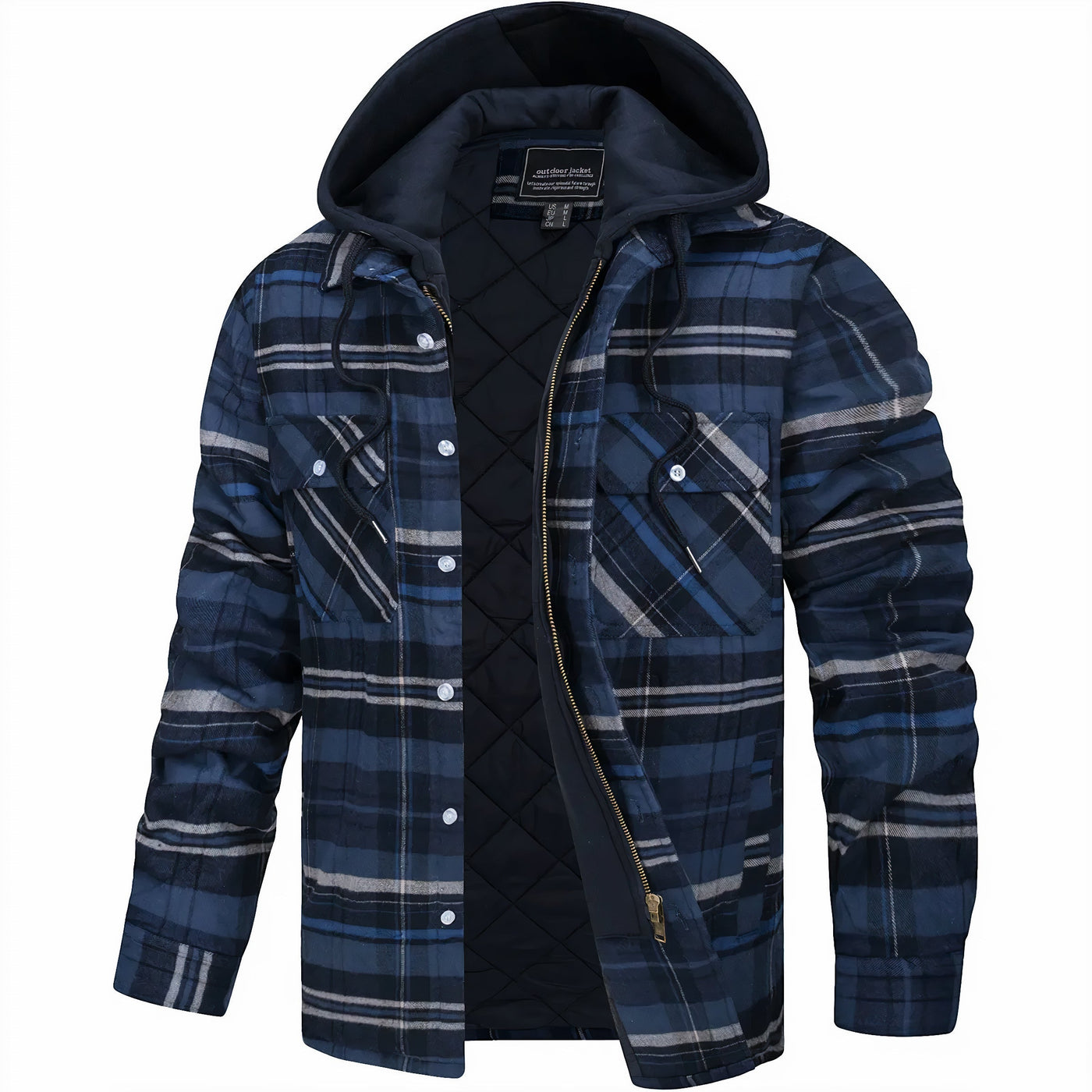 Karl™ | Checkered Jacket with Zipper
